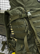 Рюкзак тактичний рамний Tactical Backpack Olive 100 л - зображення 5