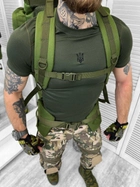 Рюкзак тактичний Tactical Backpack Хакі 100 л - зображення 2
