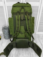 Рюкзак тактичний Tactical Backpack Хакі 100 л - изображение 5