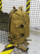 Рюкзак тактичний Tactical Backpack 30 л Coyote - зображення 5