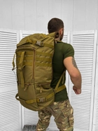 Рюкзак тактичний Tactical Backpack Coyote 70 л - зображення 5
