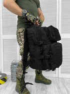 Рюкзак тактичний Tactical Backpack black 35 л - изображение 3
