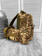 Тактичний однолямковий рюкзак Tactical Backpack 15 л - зображення 5