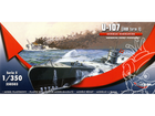 Model plastikowy Mirage Hobby statek U-Boot U-107 IXB (5901461350534) - obraz 1