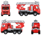 Пожежна машина Lena Mercedes з драбиною 49 см (4006942873906) - зображення 2