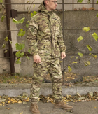Зимний костюм Горка 5 на флисе военный XXL мультикам - изображение 4