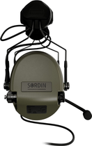 Активні навушники Sordin Supreme MIL CC гарнітура, кріплення ARC Rail Зелені (5010015) - зображення 5