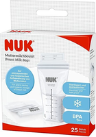 Пакети для зберігання грудного молока Nuk Bolsas De Leche Materna 25 шт (4008600162827) - зображення 1