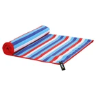 Рушник для пляжу RAINDOW BEACH TOWEL T-RST (T-RST_Блакитний червоний)