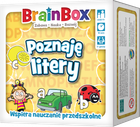 Gra planszowa Rebel BrainBox - Poznaję Litery (5902650616714) - obraz 1
