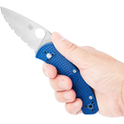 Нож Spyderco Persistence Lightweight S35VN Serrated (C136SBL) - изображение 5