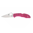 Нож Spyderco Delica 4 Flat Ground Pink (C11FPPNS30V) - изображение 1