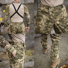 Тактический костюм Горка 5 на флисе XXL Пиксель - изображение 6