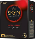 Презервативы Skyn Intense Feel Безлатексные с точками 36 шт (ROZ6400229602)