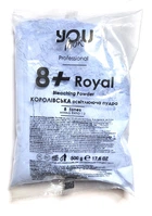 Освітлюючий порошок для волосся You Look Professional 8+ Royal 8 тонів синя, 500 г