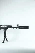Глушник From-steel ТИТАН FS-T2 7.62 м14х1.0Л Для АК-47 АКM ПБС чорний - зображення 1