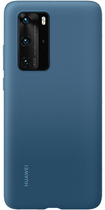 Панель Huawei Silicone Case do P40 Pro Blue (6901443366101) - зображення 3