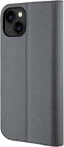 Etui z klapką Karl Lagerfeld Saffiano Karl&Choupette do Apple iPhone 14 Silver (3666339122829) - obraz 2
