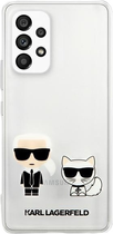 Etui Karl Lagerfeld Karl&Choupette do Samsung Galaxy A53 5G Transparent (3666339050764) - obraz 1