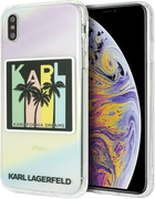 Etui Karl Lagerfeld Kalifornia Dreams do Apple iPhone Xs Max Transparent (3700740442197) - obraz 1