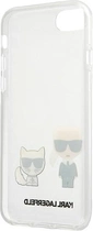 Etui Karl Lagerfeld Karl&Choupette do Apple iPhone 7/8 Transparent (3700740494165) - obraz 3
