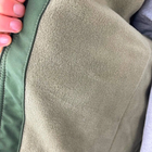 Тактична куртка SoftShell утеплена олива XXXL - зображення 7