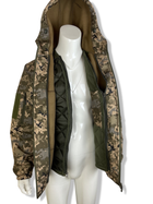 Куртка тактическая SoftShell зимняя пиксель размер L - изображение 6