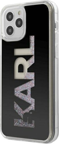 Панель Karl Lagerfeld Karl Logo Glitter do Apple iPhone 12 Pro Max Black (3700740483367) - зображення 1