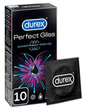 Prezerwatywy Durex Perfect Gliss długotrwały poślizg 10 szt (5900627096897) - obraz 1