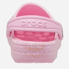 Crocsy dziecięce dla dziewczynki Crocs Classic Glitter Clog TCR206992 27-28 Różowe (196265255375) - obraz 5