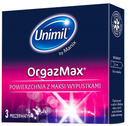 Prezerwatywy Unimil OrgazMax lateksowe 3 szt (5011831088674) - obraz 1