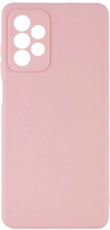 Etui Goospery Mercury Silicone do Samsung Galaxy A32 LTE Różowy piasek (8809803418768) - obraz 1