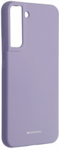 Etui Goospery Mercury Silicone do Samsung Galaxy S22 Plus Lawendowy (8809842234619) - obraz 1