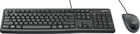 Комплект дротовий Logitech MK120 USB Black (920-002562) - зображення 1