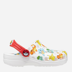 Дитячі крокси для хлопичка Crocs Classic Pokemon Clog TCR207754 23-24 Білий/Мультиколір (196265175796)