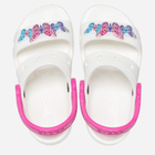 Sandały dziecięce dla dziewczynki Crocs Classic Embellished Sandal TCR207803 25-26 Białe (196265224098) - obraz 3