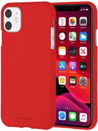 Etui Goospery Mercury Soft do Apple iPhone 11 Czerwony (8809684927502) - obraz 2