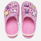 Дитячі крокси для дівчинки Crocs Classic Hello Kitty Clog TCR208025 25-26 Рожеві (196265185009) - зображення 4