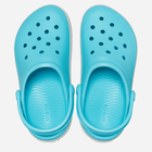 Дитячі крокси для дівчинки Crocs Off Court Clog KCR208477 32-33 Блакитні (196265324996) - зображення 3