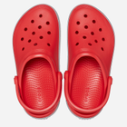 Crocsy chłopięce Crocs Off Court Clog TCR208479 22-23 Czerwone (196265325313) - obraz 3