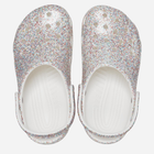 Дитячі крокси для дівчинки Crocs Classic Sprinkle Glitter Clogt CR208571 27-28 Білі (196265326075) - зображення 3