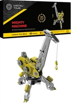 Колекційна модель-конструктор Metal Time Mighty Machine Механічний підйомний кран (MT055)