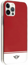 Etui CG Mobile Mini Morris Stripe Collection do Apple iPhone 12 Pro Max Czerwony (3700740490211) - obraz 4