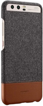 Etui Huawei Leather Felt Backcover do Huawei P10 Brązowy (6901443158904) - obraz 1