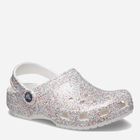 Дитячі крокси для дівчинки Crocs Classic Sprinkle Glitter Clogk CR208574 34-35 Білі (196265326501) - зображення 4