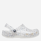 Дитячі крокси для дівчинки Crocs Classic Starry Glitter Clog KCR208619 34-35 Білі (196265332977) - зображення 1