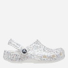 Crocsy dziecięce dla dziewczynki Crocs Classic Starry Glitter Clog TCR208620 24-25 Białe (196265333066) - obraz 1