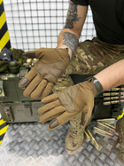 Тактичні рукавички Urban Defender Tactical Gloves Coyote S - зображення 2