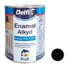Эмаль ПФ 115 черная Delfi 0,9 кг