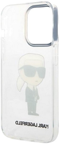 Etui Karl Lagerfeld Ikonik Karl Lagerfeld do Apple iPhone 14 Pro Max Transparent (3666339087111) - obraz 2